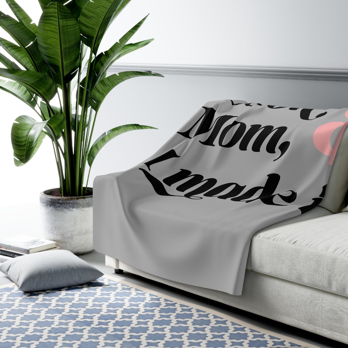 "Look Mom, I Made It $" Fleece Blanket