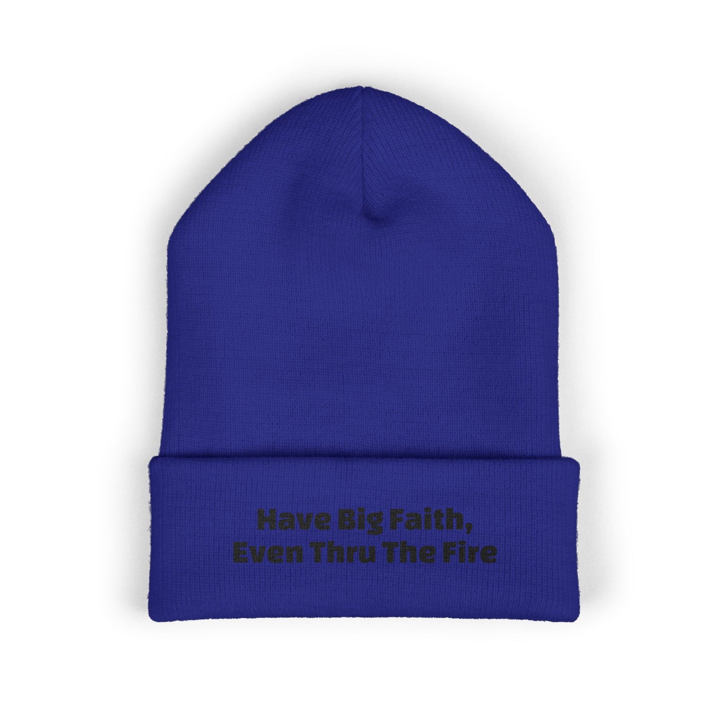 Big Faith Cuffed Beanie (Embroidery)