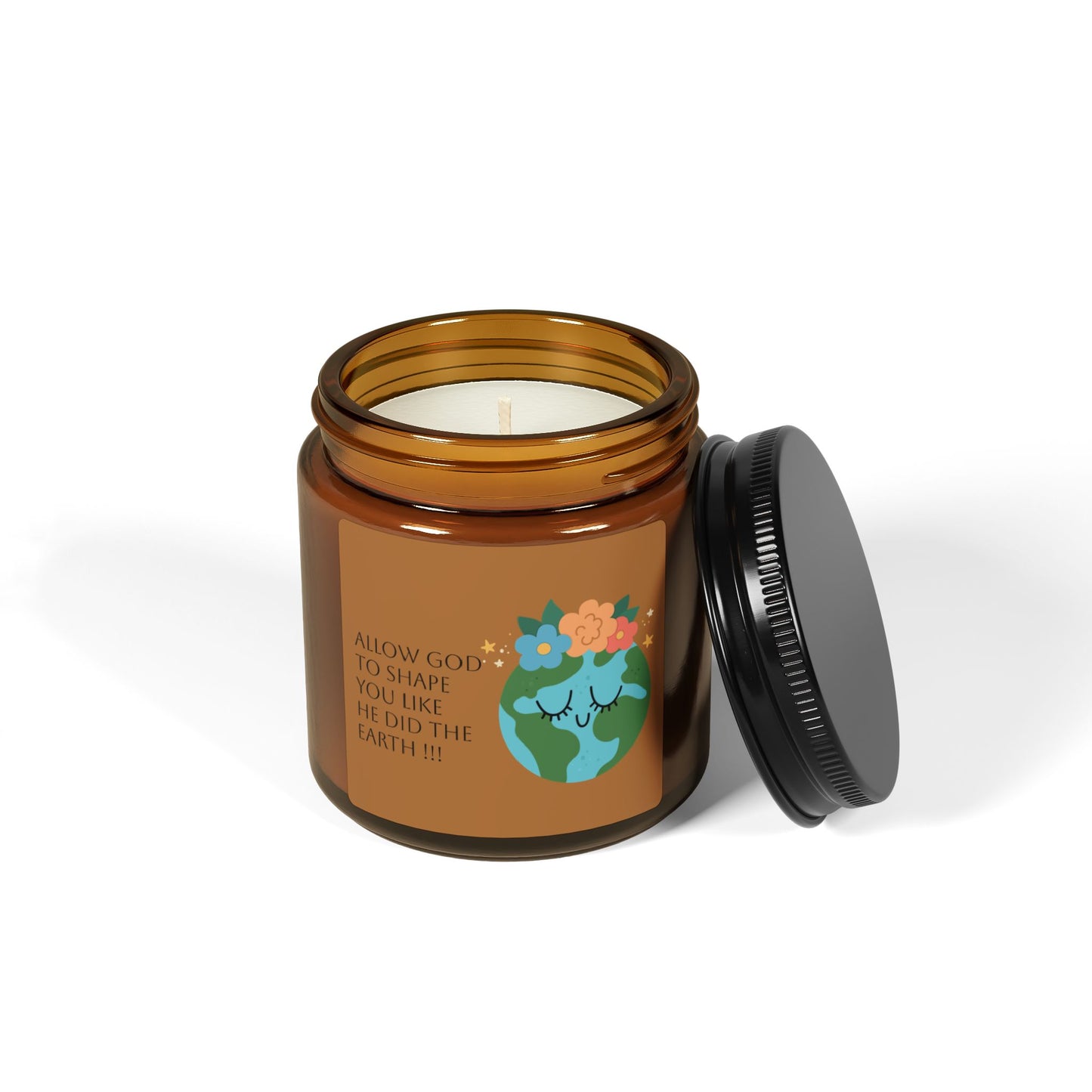"Earthy" Scented Soy Candle