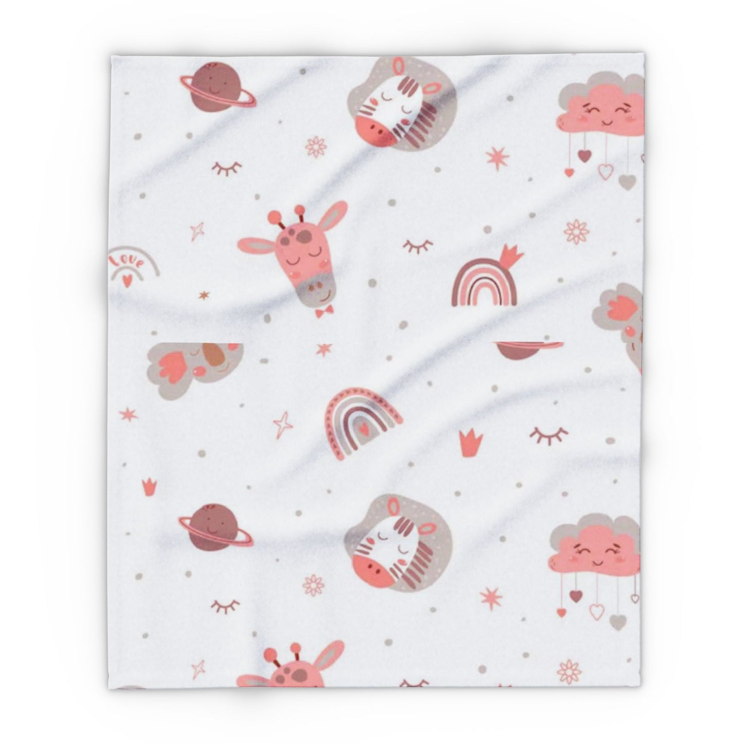 "Baby-Jungle" Fleece Blanket