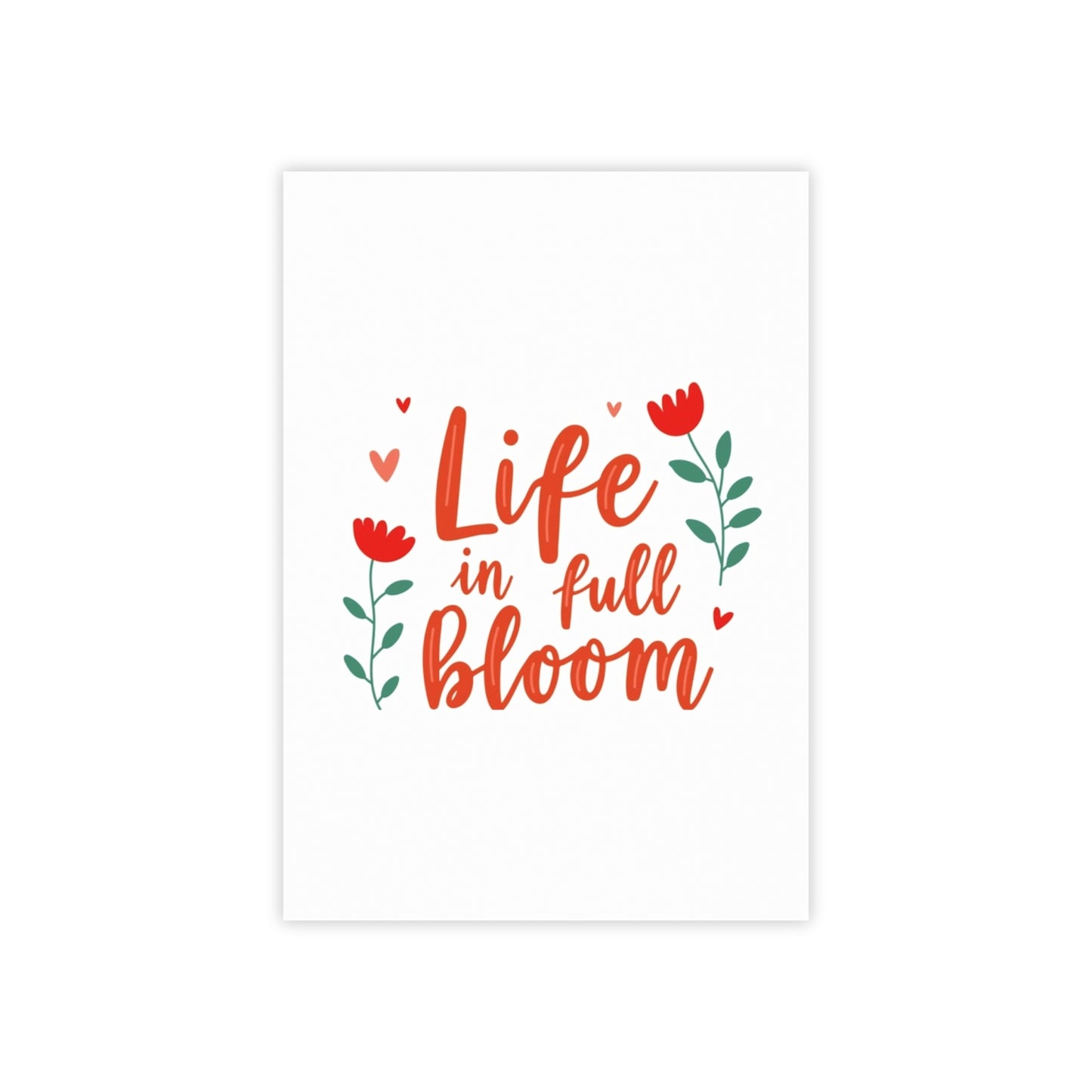 "Life In Full Bloom" Sticky Note Pads