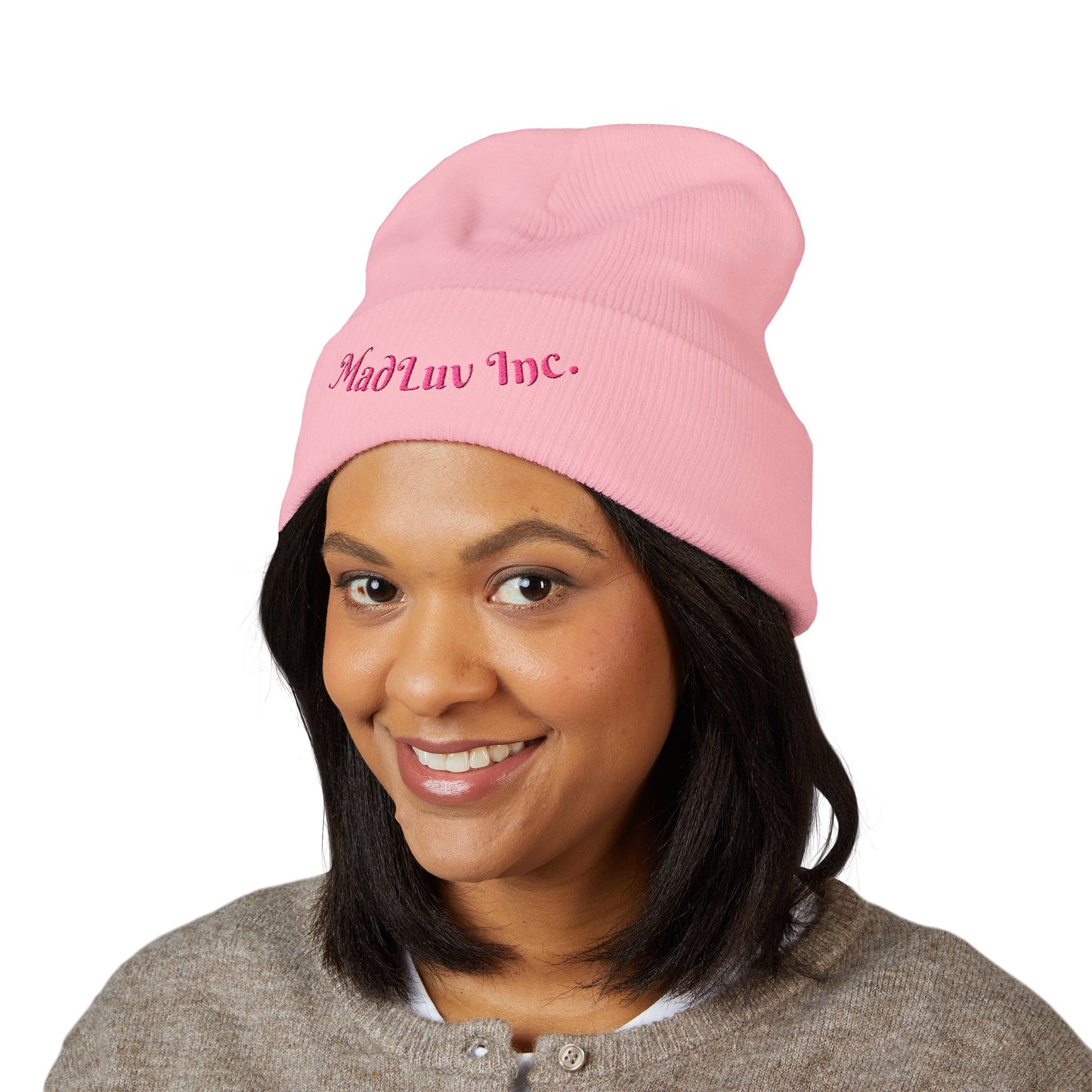 MadLuv Inc. Cuffed Beanie (Embroidery)