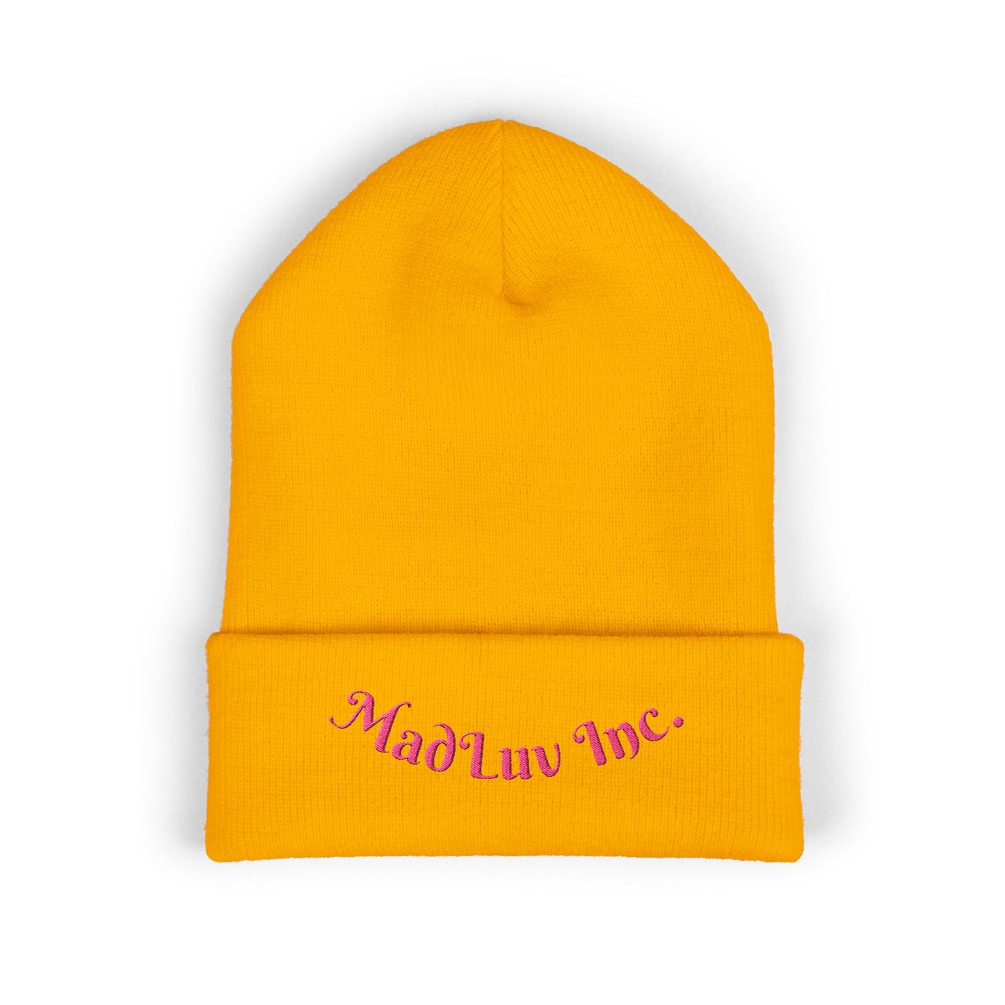 MadLuv Inc. Cuffed Beanie (Embroidery)