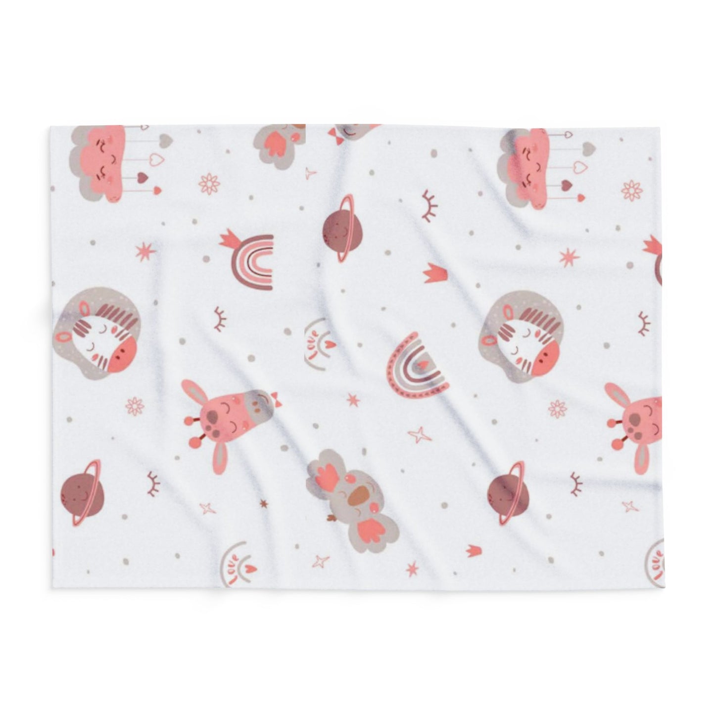 "Baby-Jungle" Fleece Blanket