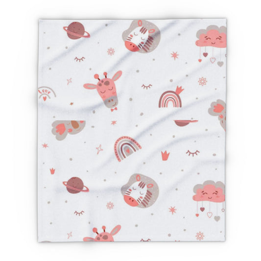 "Baby-Jungle" Fleece Blanket