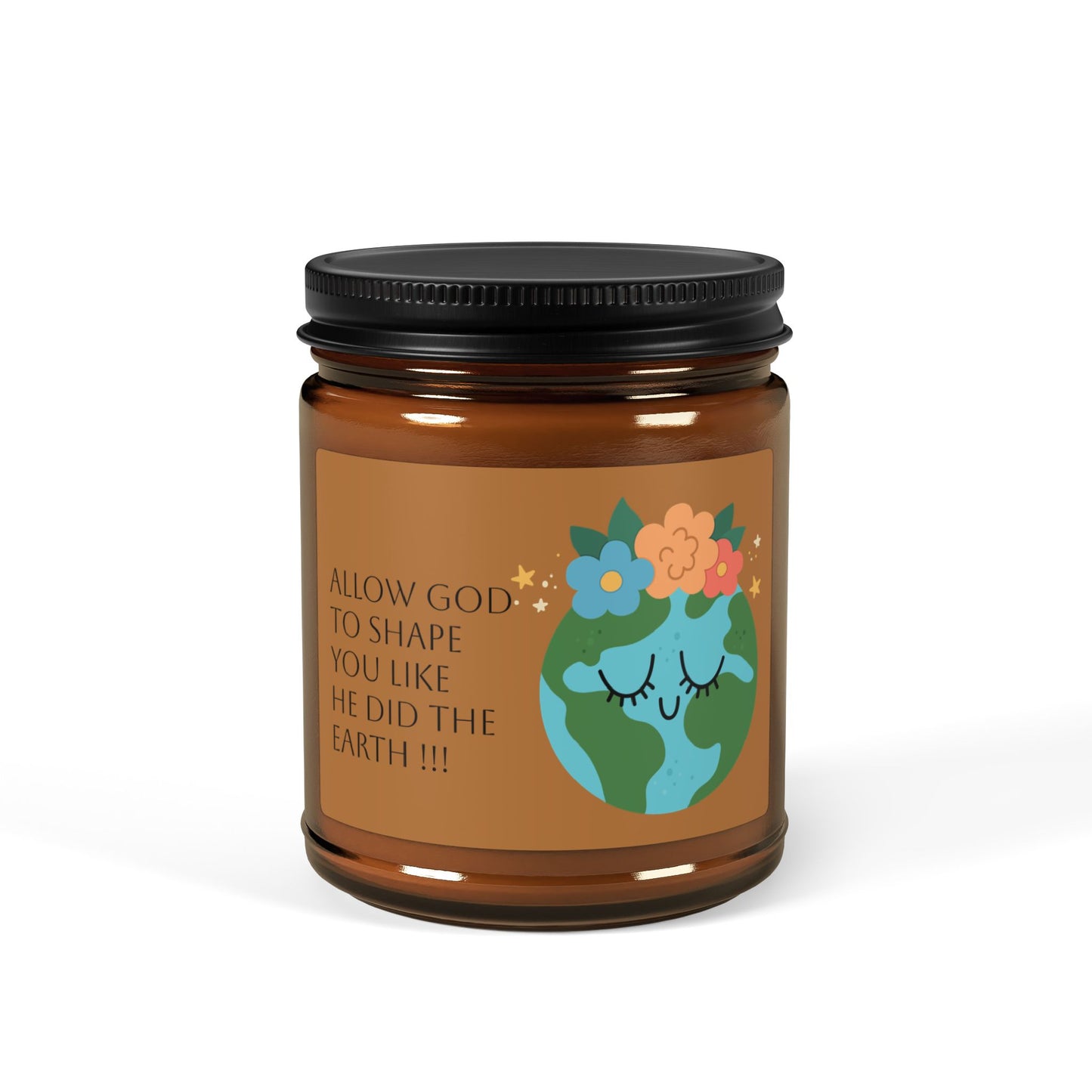 "Earthy" Scented Soy Candle
