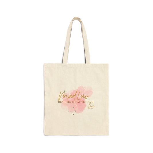 MadLuv Scripture Canvas Tote
